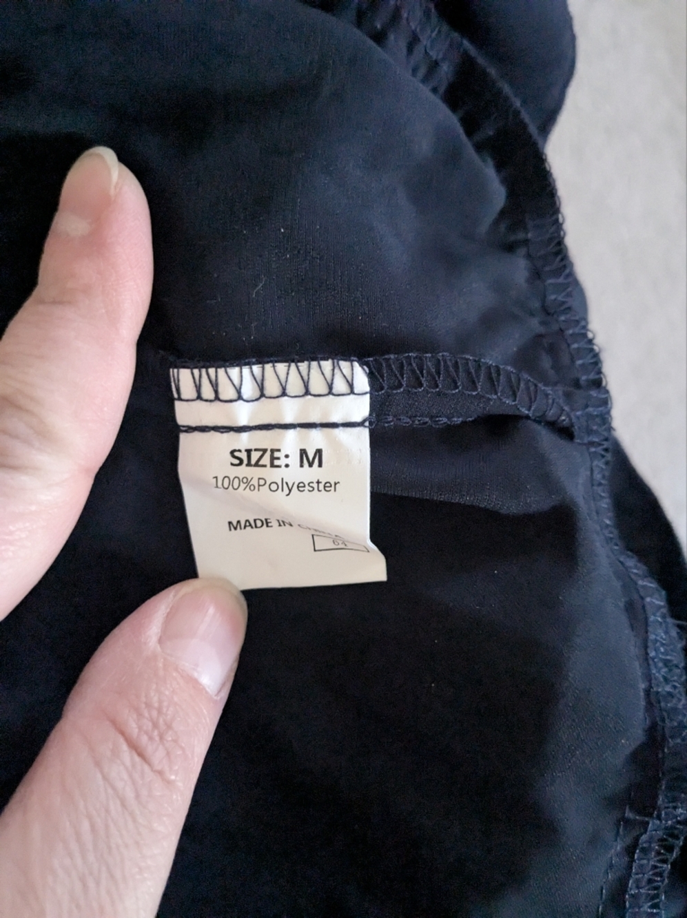 Off-Shoulder Black Ruffle Hem Dress - Picture 3 of 3